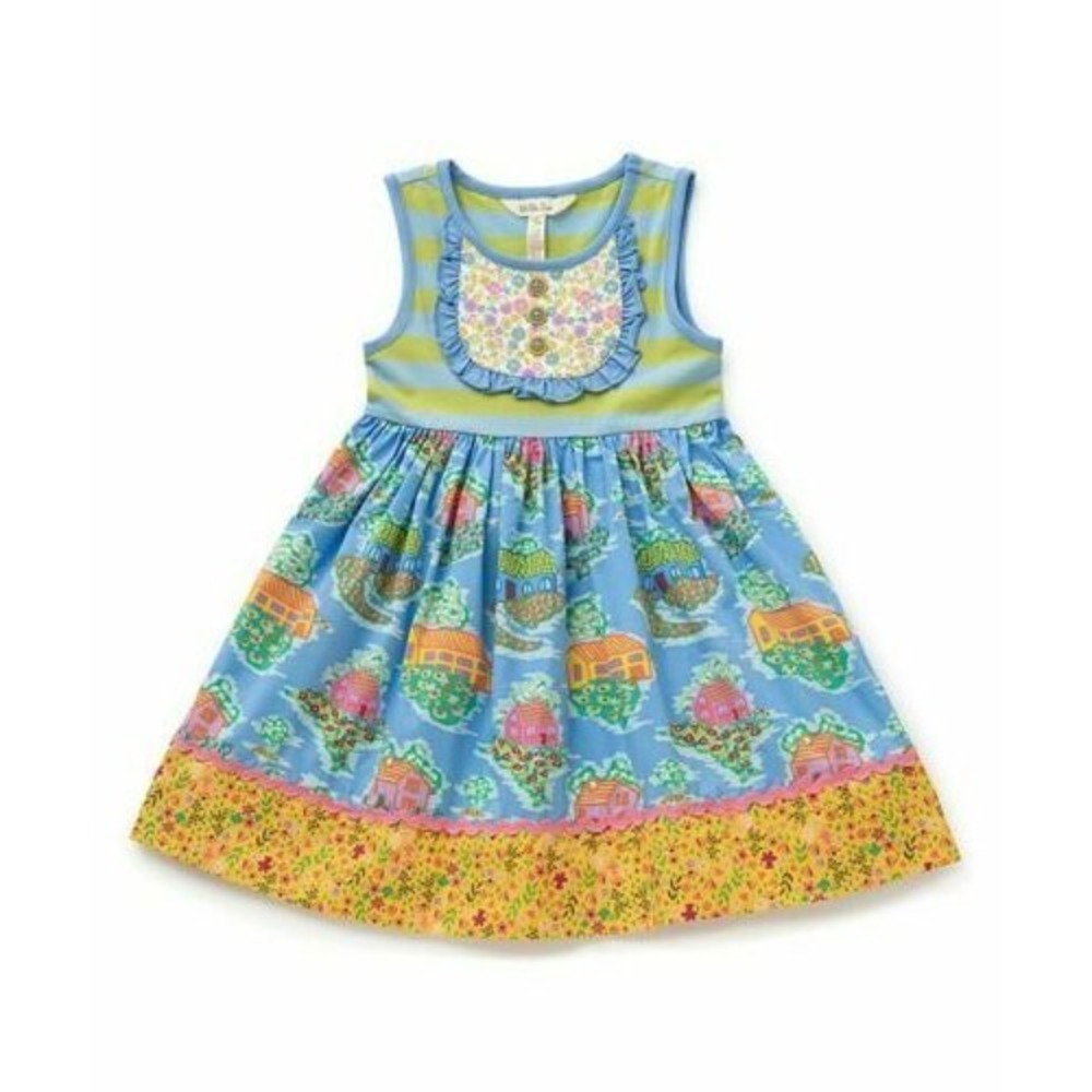 HOME SWEET HOME Dress Matilda Jane Girls Size 4 Brilliant Daydream / NEW IN BAG